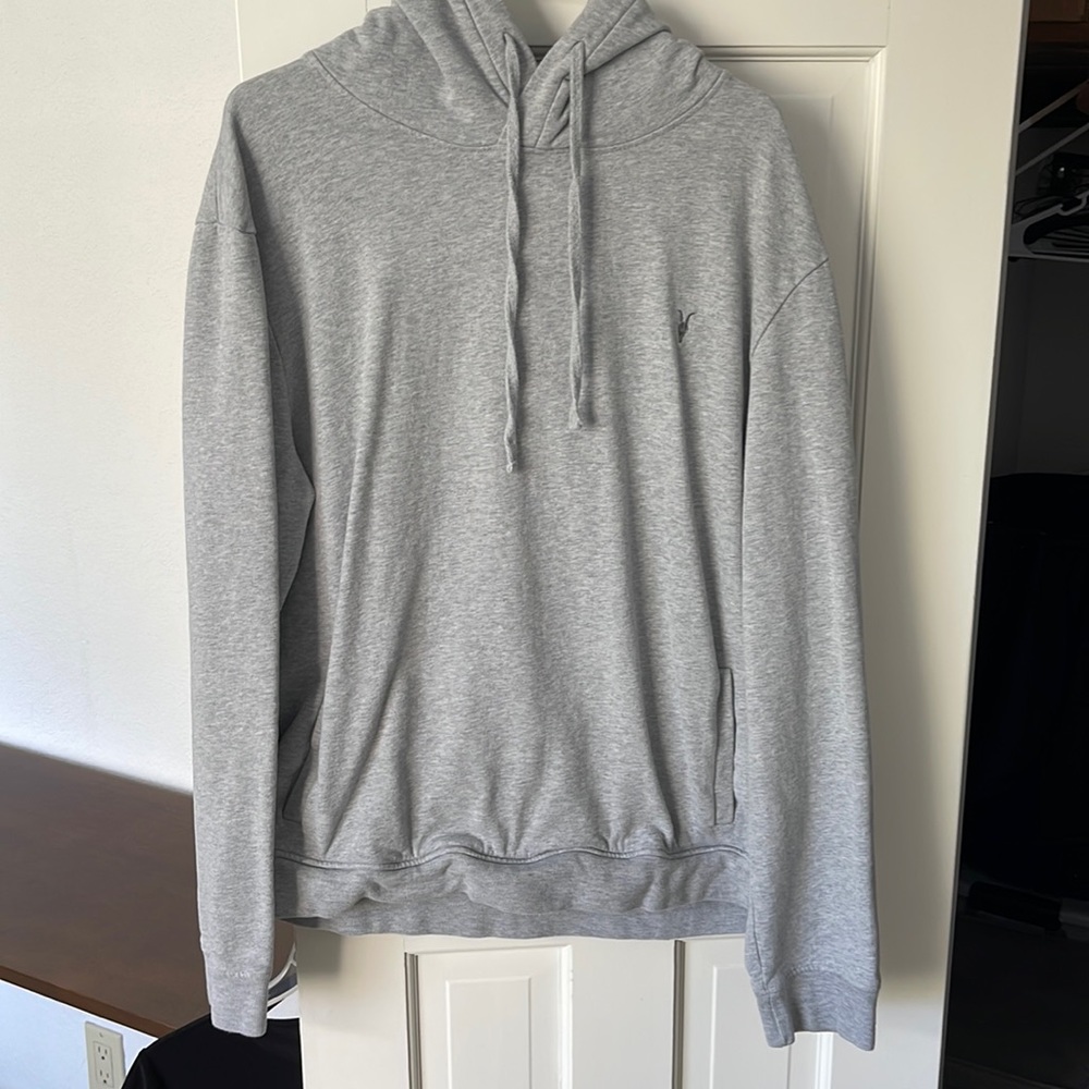 All saints grey hoodie